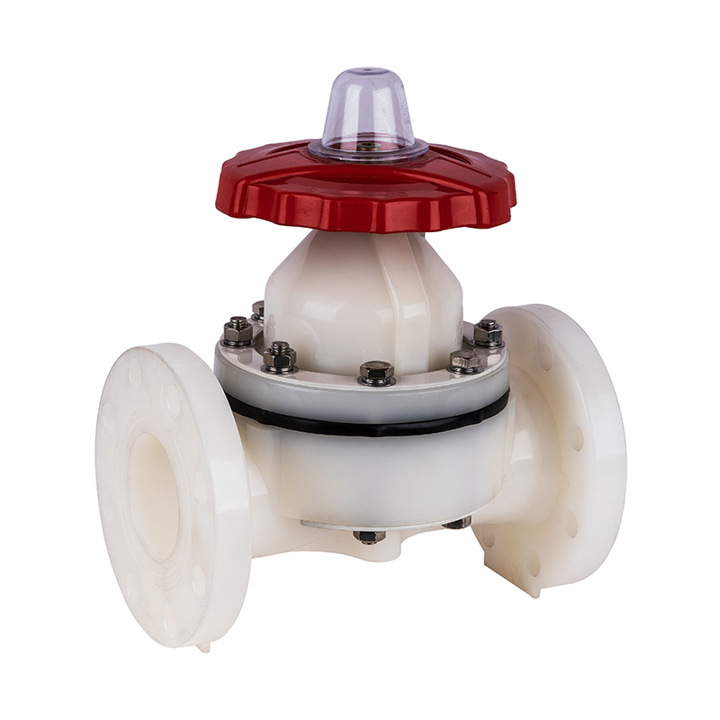 PVDF G41F-10F Flenstype Membranventil DN15-300 GB Standard