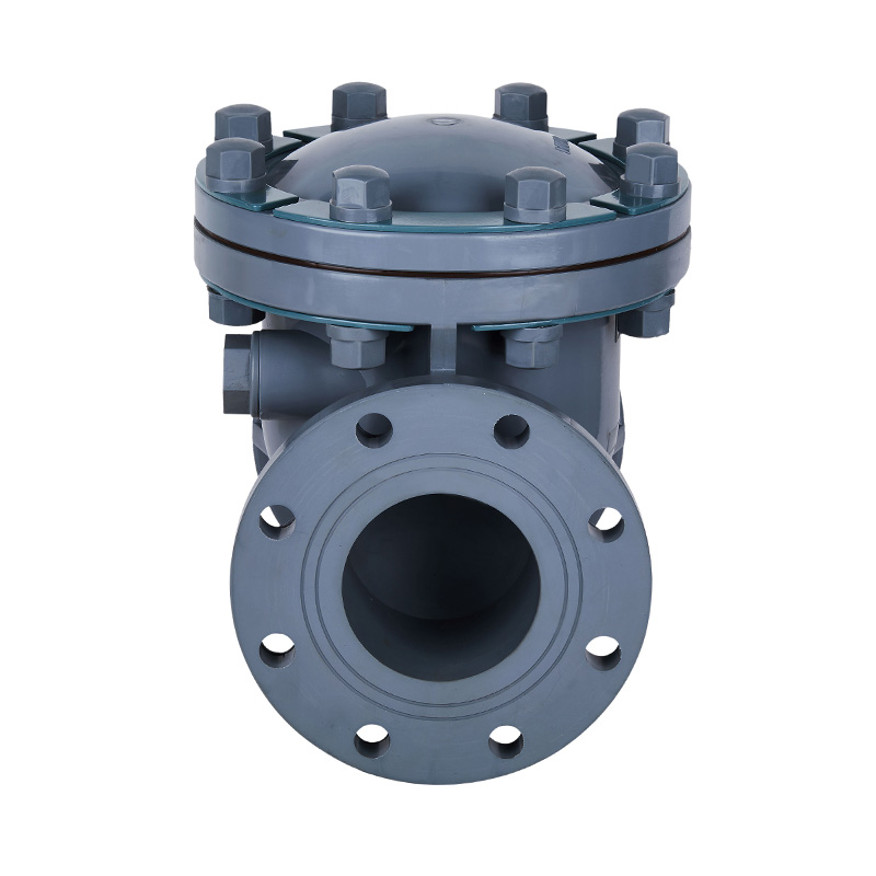 PVC-C H44F-10V Svingtype Tilbakeslagsventil DN15-300 GB Standard