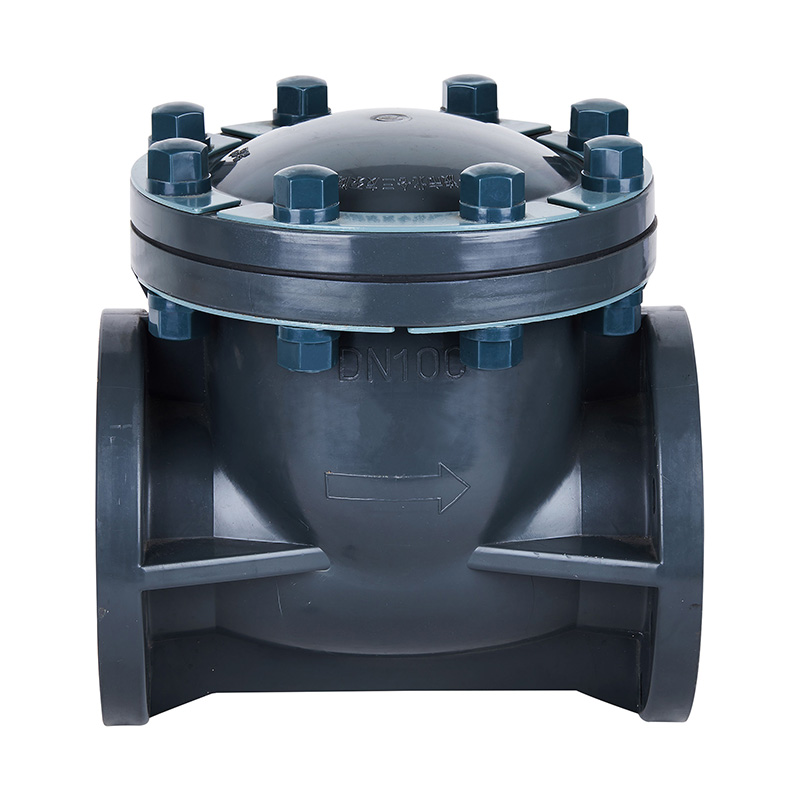 PVC-U H44F-10U Swing Type tilbakeslagsventil DN15-300 1/2'-12' ANSI Standard