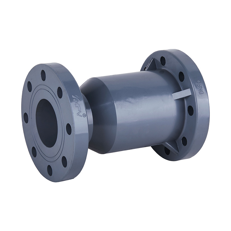 PVC-C H41F-10V Vertikal tilbakeslagsventil DN15-300 GB Standard