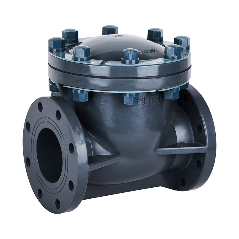 PVC-U H44F-10U Swing Type tilbakeslagsventil DN15-300 1/2'-12' ANSI Standard