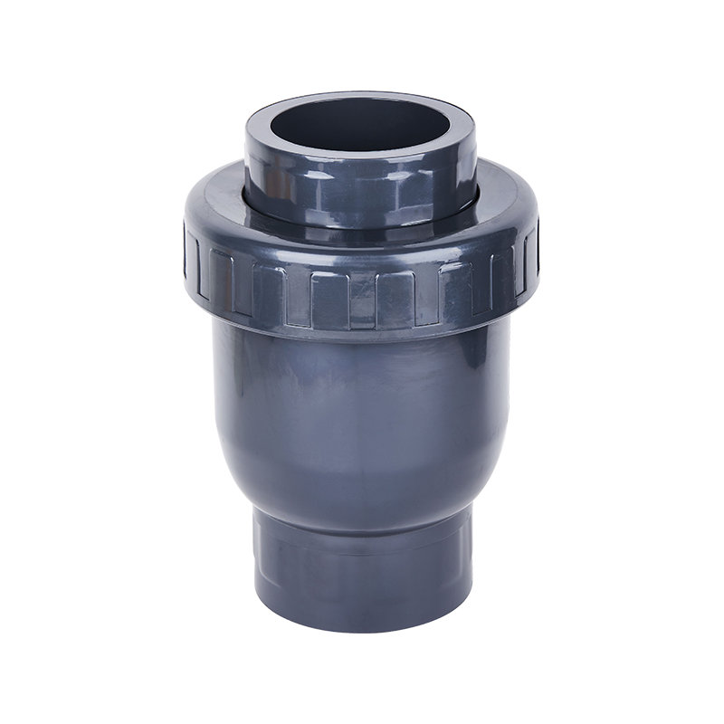 UPVC Single Union Socket tilbakeslagsventil DN40-100